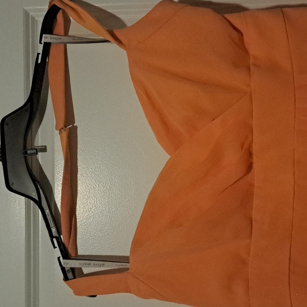 Creamsicle Orange Flowy Dress